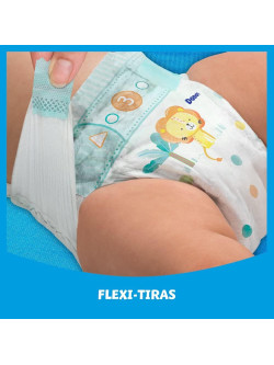 Dodot Bebé Seco Talla 3+ (7-11 kg) – Pack Ahorro Mensual 132 Pañales – Extra Absorción, Barrera Stop Fugas,