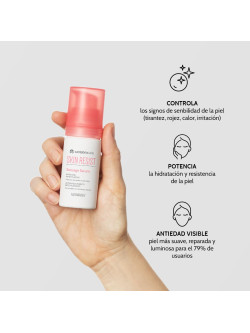 Cantabria Labs Skin Resist Sensage Serum Antiedad, Sérum Facial Retexturizante para Piel Sensible y Reactiva, Aquammunist