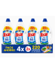 Dixan 4 en 1 Detergente Líquido, Pack Ahorro 4 x 55 Lavados, 220 Lavados, Limpieza, Frescor, Luminosidad y Sostenibilidad