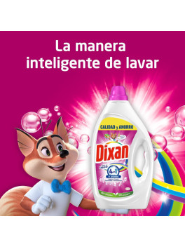 Pack Dixan 4 en 1 + Dixan Total 4+1 Detergente Líquido, 103 Lavados, Limpieza, Frescor, Luminosidad y Ahorro