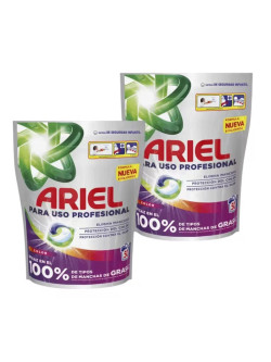Ariel Professional Color 100 Cápsulas, Detergente Pods Lavadora para Ropa de Color