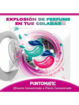 Puntomatic Cápsulas Detergente Lavadora Ultra Frescor – Pack Ahorro 180 Lavados (6 x 30 Cápsulas) | Para Ropa Blanca y de Color