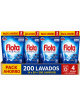 Flota Active Plus Pastillas Lavavajillas Classic – Pack Ahorro 200 Lavados (4 x 50 Pastillas) | Film Hidrosoluble