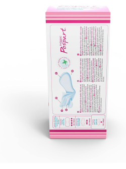 Indasec Pospart Protegeslips Tocológicos 100% Algodón – 24 Unidades | Hipoalergénicos | Protección Diaria para el Posparto