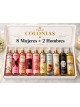 Pack Colonias 8 Mujeres + 2 Hombres  | Lote de 10 Body Splash 250 ml | Fragancias Dulces, Florales, Frutales y Masculinas |
