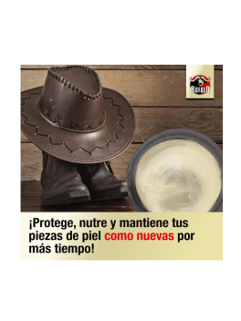 Bufalo - Protexol Grasa de Caballo Lata Incoloro, 75 Ml - Cuida E Impermeabiliza el Cuero