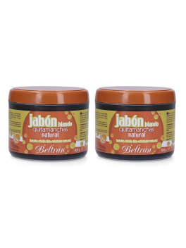 QUITAMANCHAS BELTRAN JABÓN PASTA NATURAL 500g BELTRAN (Paquete de 2)