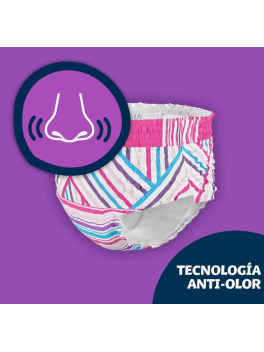 52 unidades Pañales Dodot HappyJama para Niña de 8 a 12 años (27-55kg)