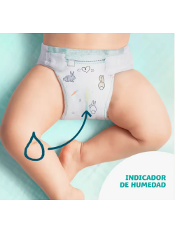 138 unidades de Pañales Dodot Bebé Cuidado Total Talla 3 (6-10 kg) - Protección suave para la piel con ingredientes naturales
