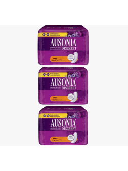 60 Unidades Ausonia Compresas Discreet Extra-Protección completa para pérdidas de orina