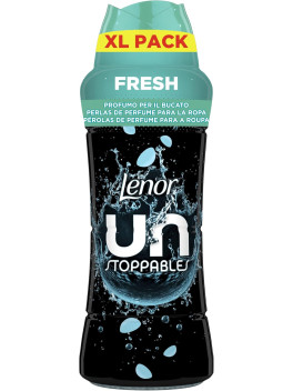 Lenor UNstoppables Perlas de Perfume para la Ropa, 41 Lavados (495g), Suavizante con Fragancia Fresca,