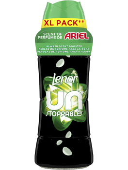 Lenor UNstoppables Perlas de Perfume para la Ropa, 41 Lavados (495g), Suavizante con Fragancia Ariel,