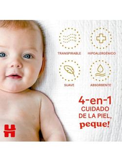 Huggies Extra Care Pañales para Recién Nacido con diseños Disney Talla 1