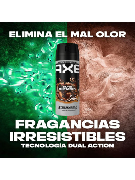 Axe Desodorante para Hombre Antitranspirante Dark Temptation 150ml - Pack de 6 - Aerosol - Fresco