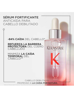 Kérastase, Genesis, Sérum Anti-caída, Fortificante, Sérum Anti-Chute Fortifiant, 90 ml