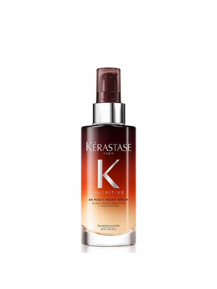 Kérastase Nutritive, Sérum Reparador de Noche, Para Cabello seco, 8H Magic Night Serum, 90 ml