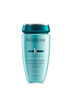 Kérastase Résistance Force Architecte, Champú Reconstituyente, Para Cabello Dañado y Sobreprocesado, Bain Force Architecte