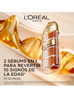 L’Oréal Paris, Age Perfect Serum Le Duo Rejuvenecedor, Antiarrugas, Efecto Reafirmante y Antiedad,