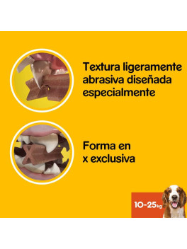 PEDIGREE Snack Dental para Perros Mediano, Sabor Pollo, 112 Unidades (Paquete de 1)