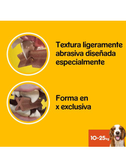 PEDIGREE Snack Dental para Perros Mediano, Sabor Pollo, 112 Unidades (Paquete de 1)