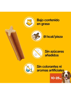 PEDIGREE Snack Dental para Perros Mediano, Sabor Pollo, 112 Unidades (Paquete de 1)