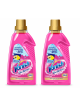 Vanish Oxi Action Gold Quitamanchas Líquido Ropa Color 2x 1500 ml, Sin Lejía, Elimina Manchas, Eficaz desde 20°C