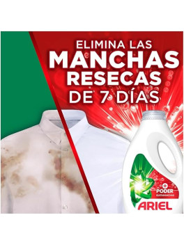 Ariel Detergente Líquido Quitamanchas 100 Lavados , Elimina Manchas Difíciles y Olores, Limpieza Profunda