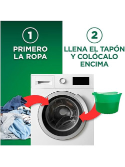Ariel Detergente Líquido Quitamanchas 100 Lavados , Elimina Manchas Difíciles y Olores, Limpieza Profunda