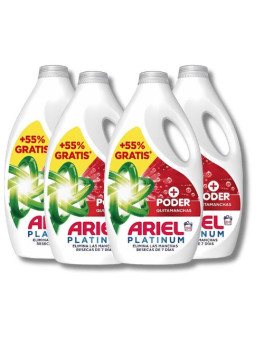 Ariel Detergente Líquido Quitamanchas 200 Lavados , Elimina Manchas Difíciles y Olores, Limpieza Profunda