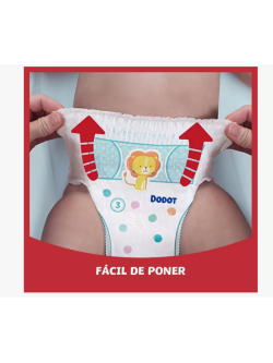 105 Pañales Dodot Activity Pants Pañal-Braguita Talla 6 14kg-19kg, Con Barrera STOP Fugas Que Ayuda A Prevenir Fugas Traseras