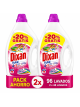 Dixan Total 4+1 Detergente Líquido Lavadora Pack 2 x 48 Lavados (96 Lavados), Ropa Blanca y Color, Frescor