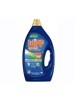 Wipp Express Higiene y Antiolores Detergente Líquido Lavadora 60 Lavados, Limpieza Profunda y Frescor Duradero