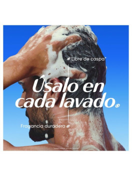 Head & Shoulders Suave y Sedoso 2 en 1 Plus Champú y Acondicionador Anticaspa, Cabello Hidratado y Brillante