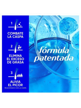 Head & Shoulders Suave y Sedoso 2 en 1 Plus Champú y Acondicionador Anticaspa, Cabello Hidratado y Brillante.Pack 2 und