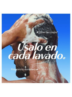 Head & Shoulders Suave y Sedoso 2 en 1 Plus Champú y Acondicionador Anticaspa, Cabello Hidratado y Brillante.Pack 2 und
