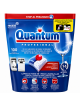 Finish Quantum Professional Cápsulas Lavavajillas 100 Unidades, Limpieza y Brillo Profesional, Disolución Rápida
