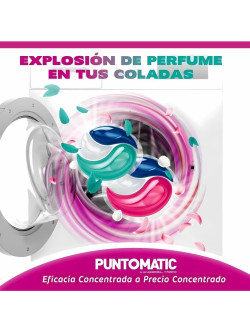 Puntomatic Ultra Frescor Pack 60 Lavados, 2 x 30 Cápsulas Detergente Lavadora,Eficaz en Agua Fría
